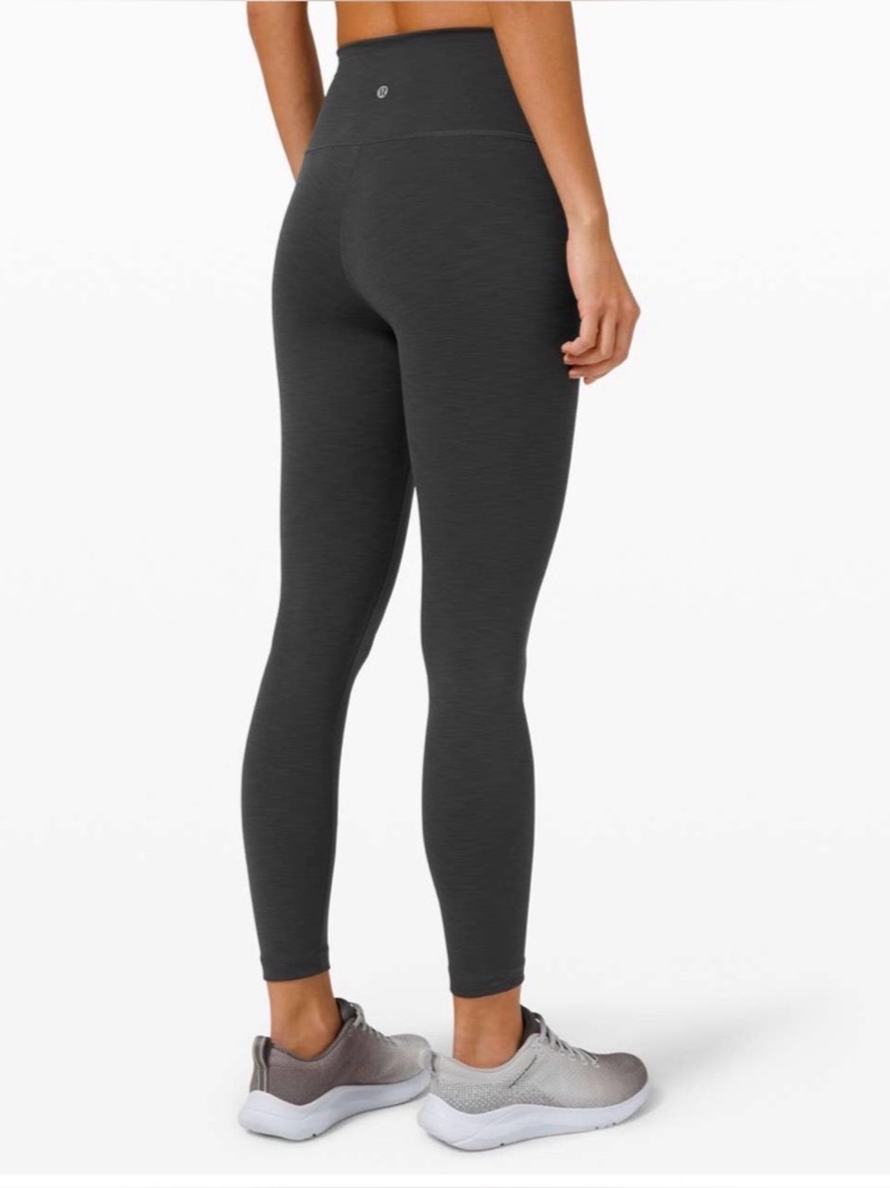 Lululemon Wunder Train High Rise Tight 25"
Heathered Graphite Grey Leggings 4